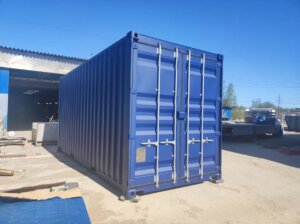 Переоборудование морского контейнера для промышленных задач