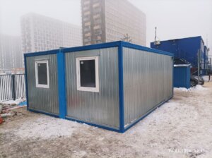 Изготовление модульного блок-контейнера БК-01 для жилого строительства