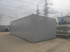 Изготовление модульного комплекса из двух блок-контейнеров для очистных сооружений